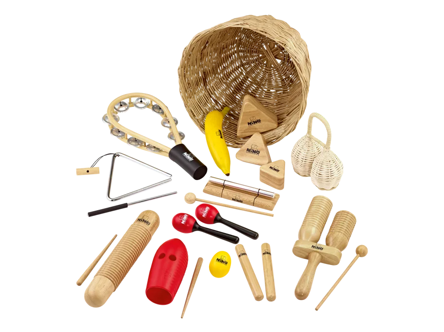 NINO® Percussion Rhythm Assortment Set, 15 Pcs.