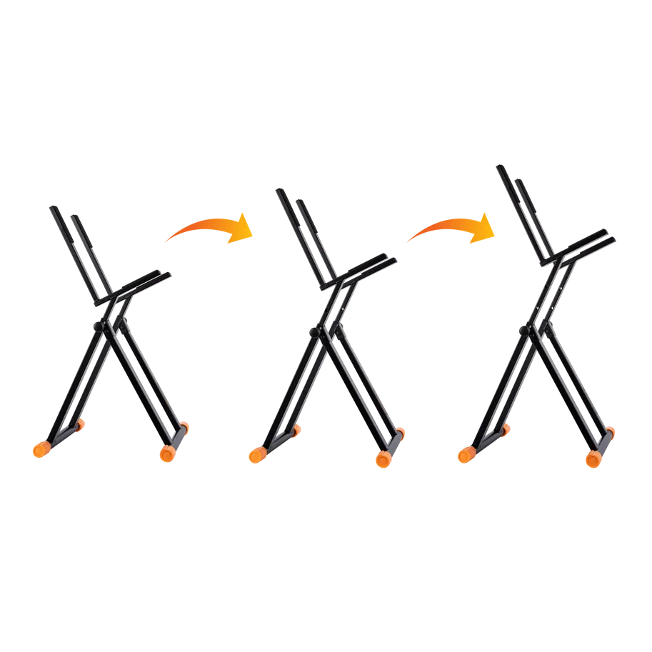 Ortega Deluxe Amp Stand - Black