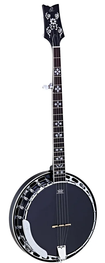Banjo 5-String - Mahogany - Rim Mahogany - Black
