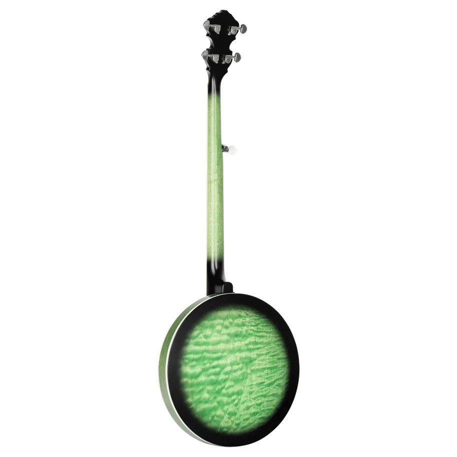 Banjo 5-String - Transparent Green