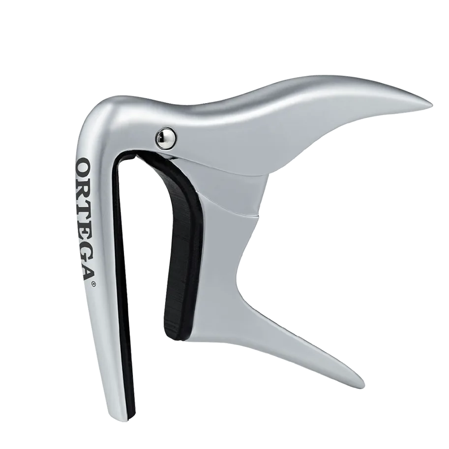 Flat Guitar Capo - Chrome