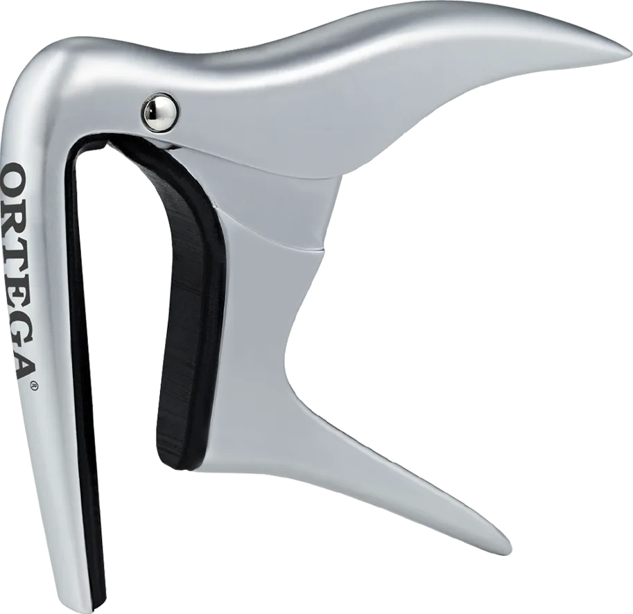 Curved Guitar Capo - Chrome