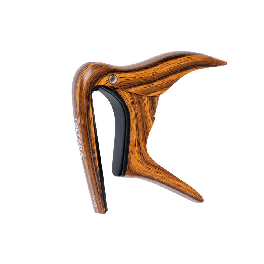 Flat Guitar Capo - Walnut Design