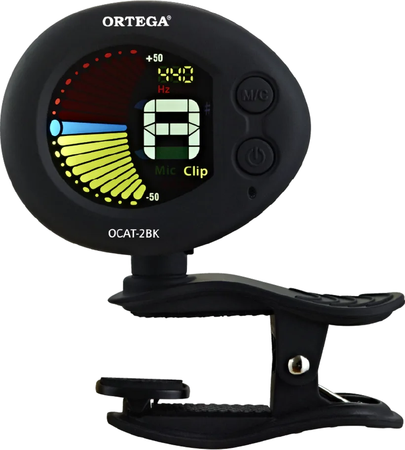 Clip-on Tuner & Metronome - Mic & Vibe Sensor