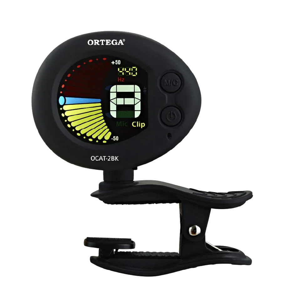 Clip-on Tuner & Metronome - Mic & Vibe Sensor