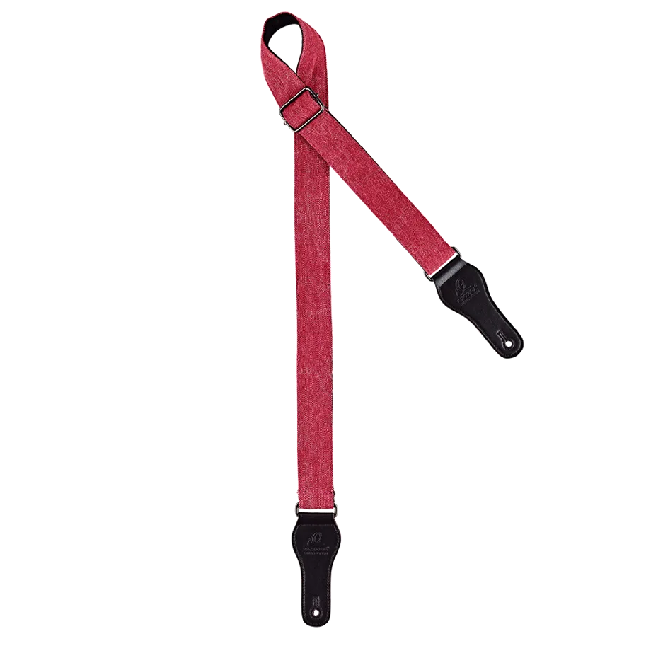 Ukulele Cotton Strap - Worn Out Pink