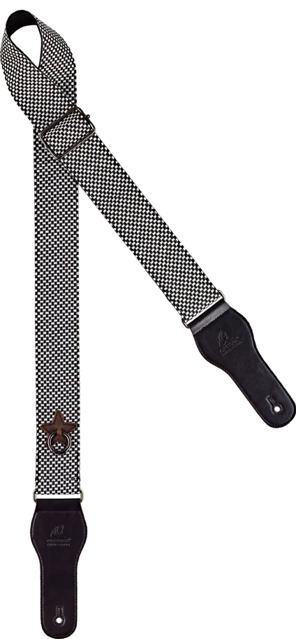 Guitar Cotton Strap - Worn Out Grey
