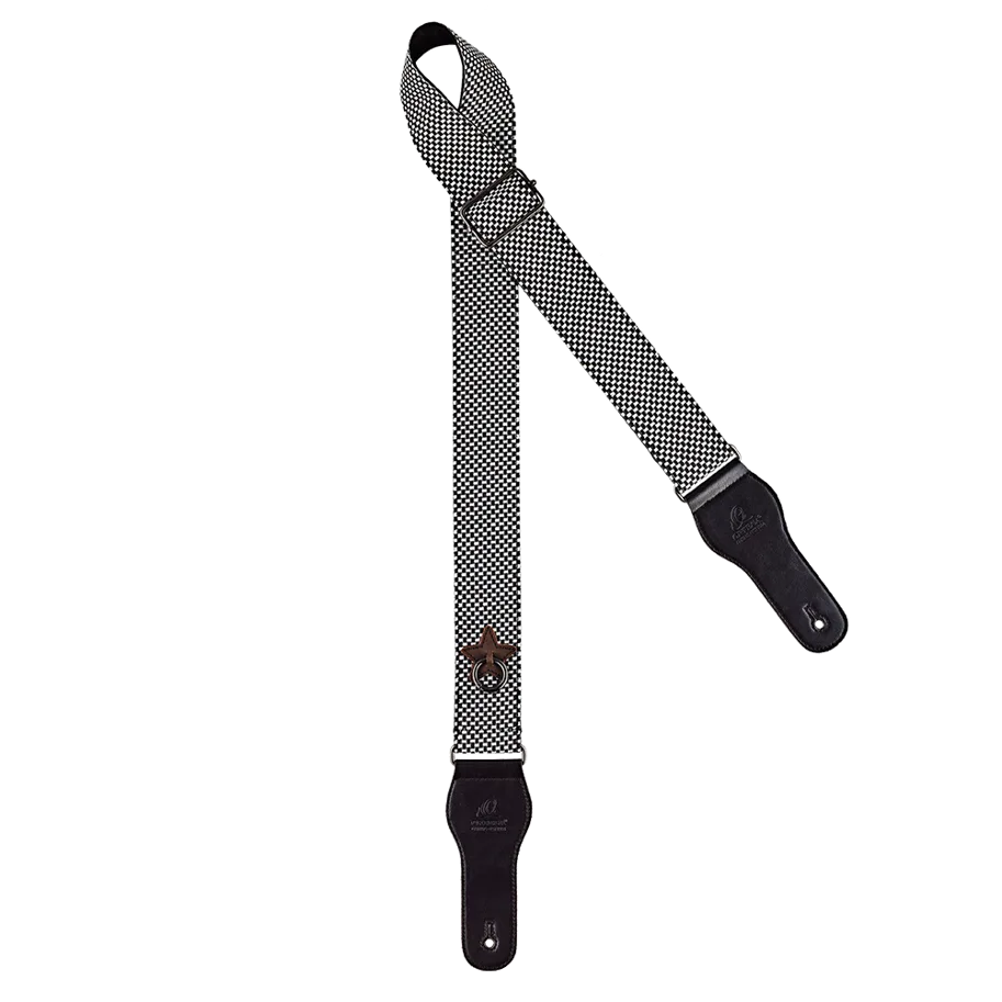 Guitar Cotton Strap - Worn Out Grey