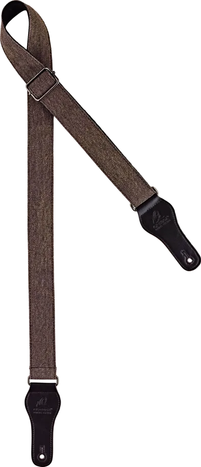 Ukulele Cotton Strap - Worn Out Brown
