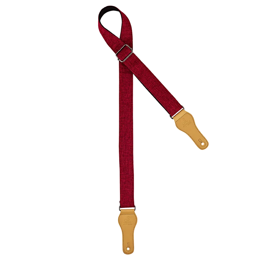 Ukulele Cotton Strap Casual Series - Burgundy
