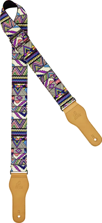Guitar Cotton Strap Creative Series - Modern Art