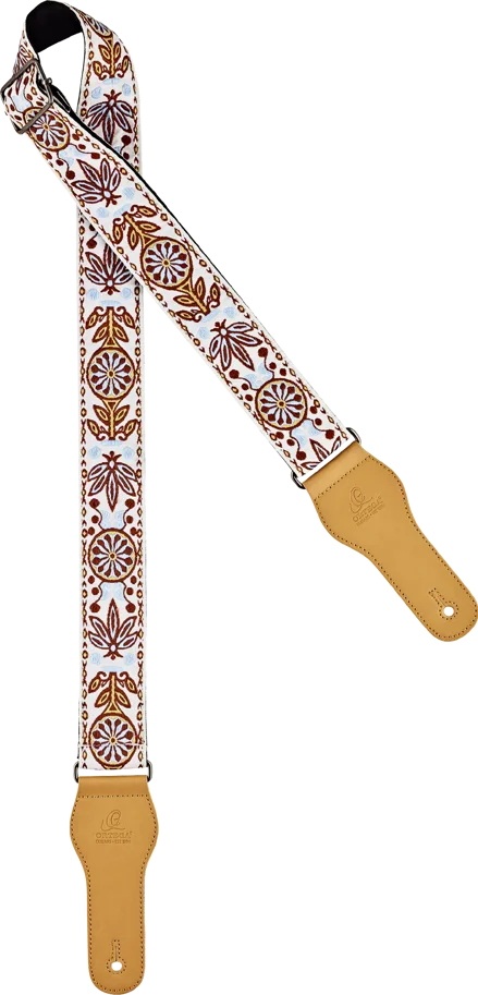 Guitar Cotton Strap Creative Series - ClassicWhite