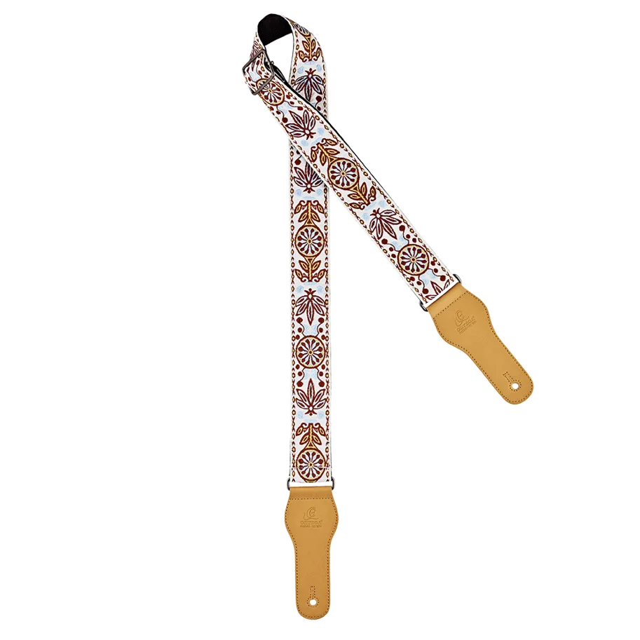 Guitar Cotton Strap Creative Series - ClassicWhite