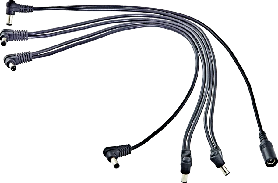DC Power Splitter Cables - 6 Head - 2.00m