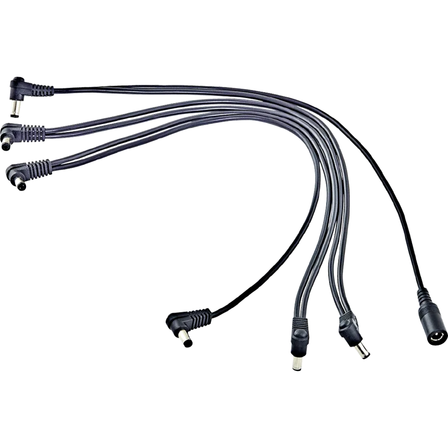 DC Power Splitter Cables - 6 Head - 2.00m