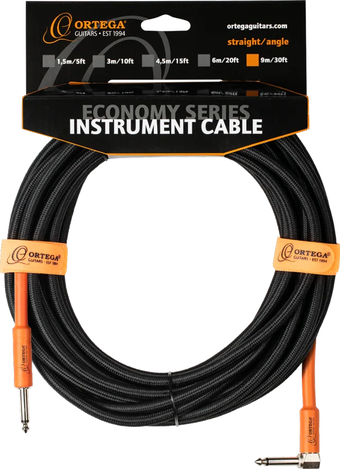 Instrument Cable - Straight/Angle - 30 ft / 9 m