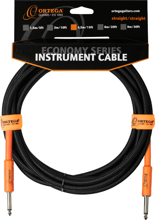 Instrument Cable - Straight/Straight - 15 ft / 4.5 m