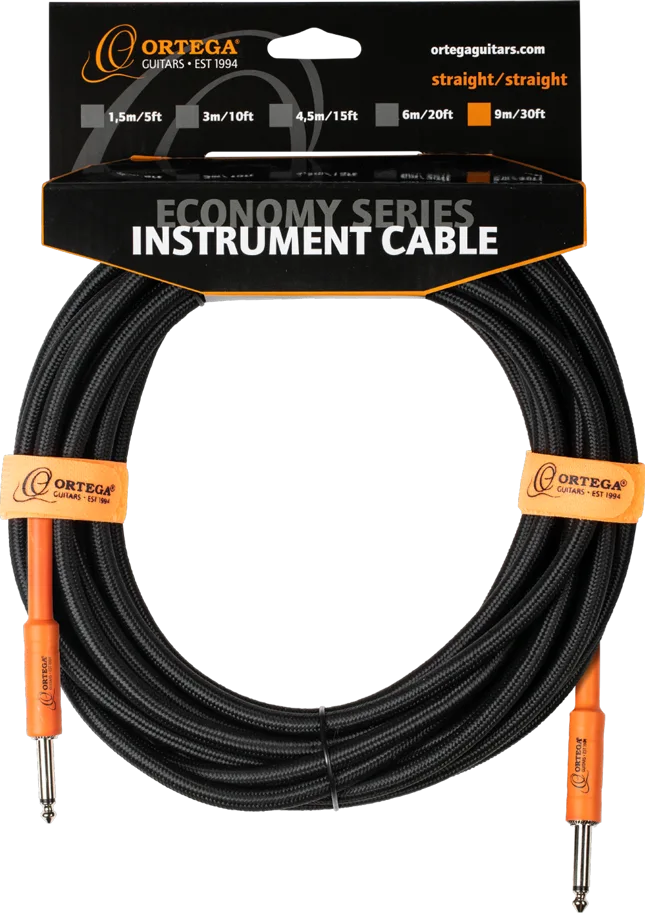 Instrument Cable - Straight/Straight - 30 ft / 9 m