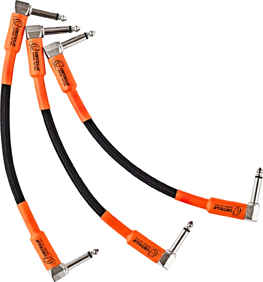 Patch Cable - Angle/Angle - 0.6 ft / 18 cm - 3pcs.