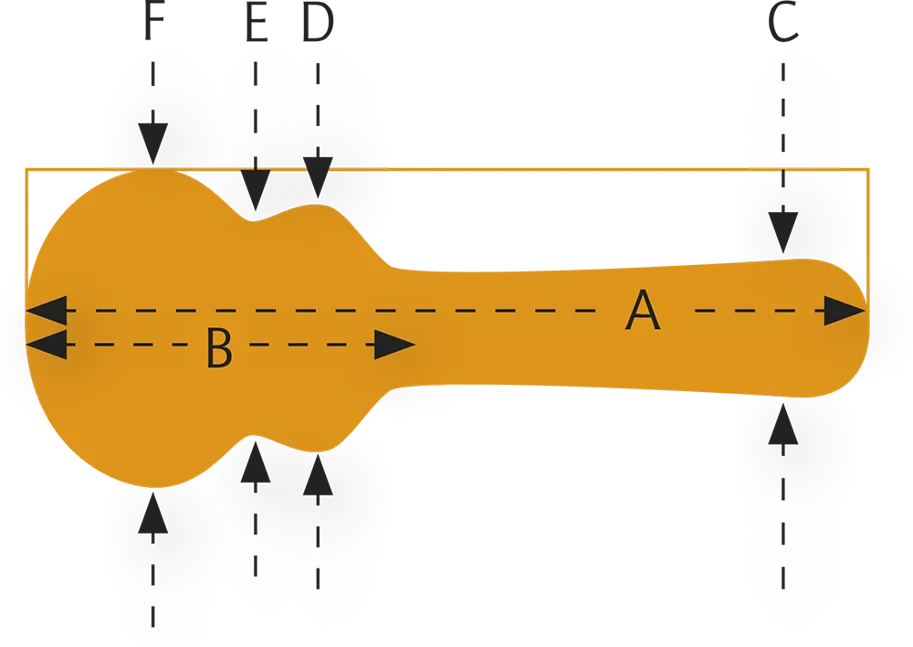 Guitar Case Electric - Rectangle