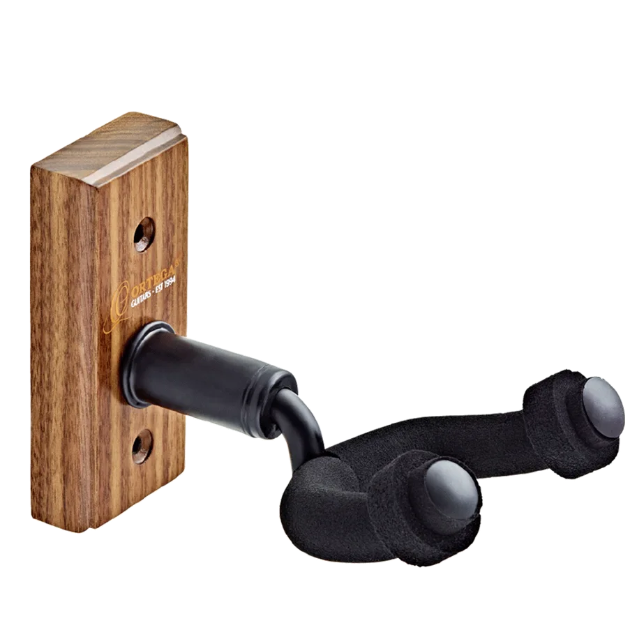 Guitar Wall Hanger Straight - Walnut Wood