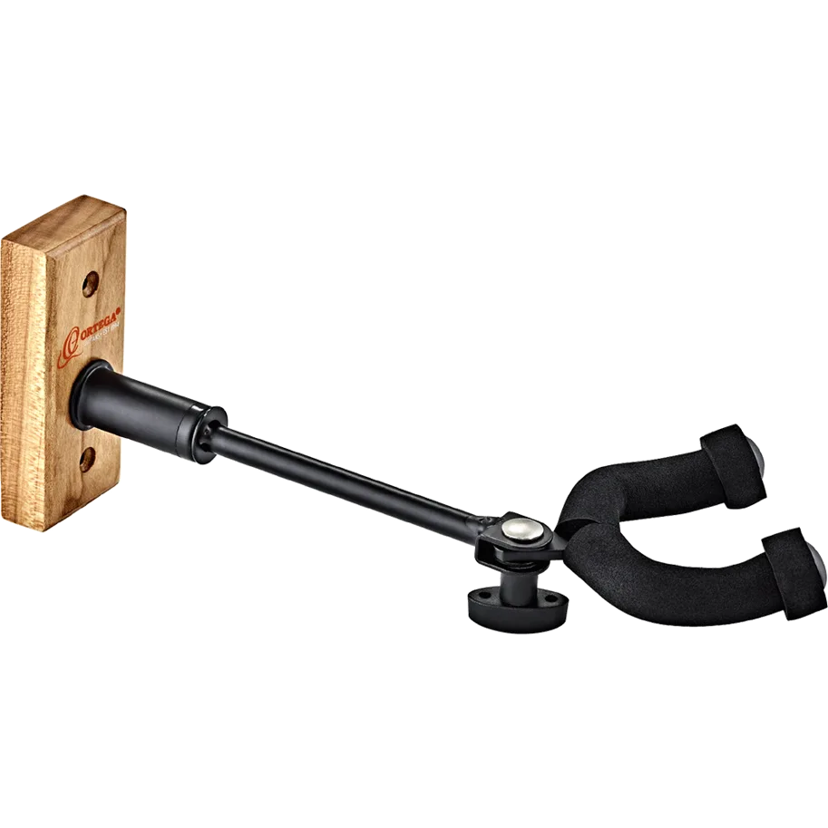 Adjustable Guitar Wall Hanger - Cherry Wood