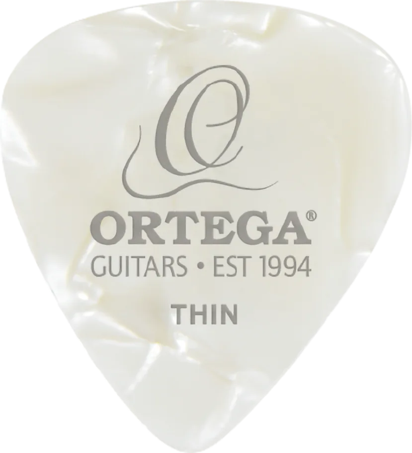 Picks Thin - White Pearl (10pcs.)