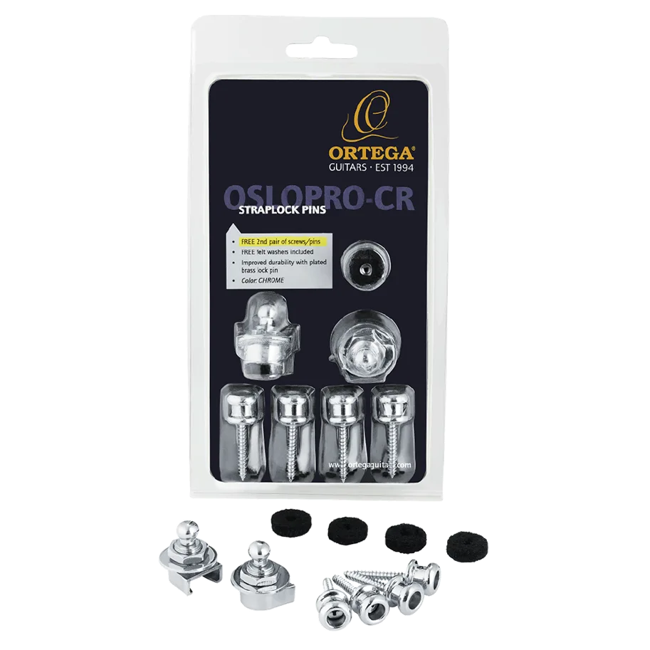 Straplock Pro Chrome - FREE 2nd pair of Pins