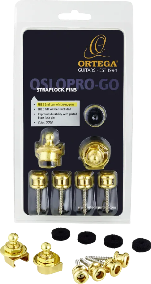 Straplock Pro Glod - FREE 2nd pair of Pins