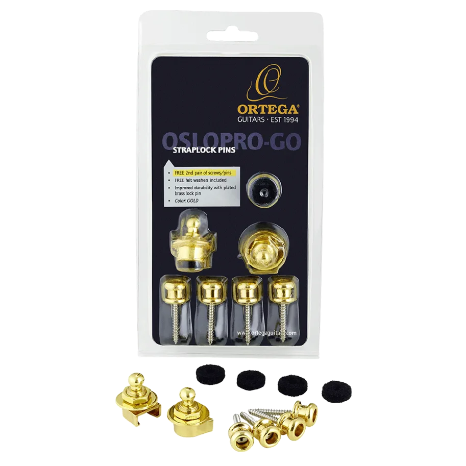 Straplock Pro Glod - FREE 2nd pair of Pins