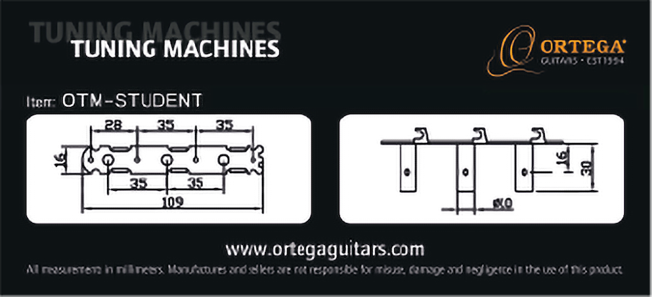 Tuning Machine Set - Student Series