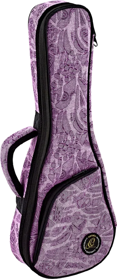 Ukulele Bag Soprano - Purple Jean