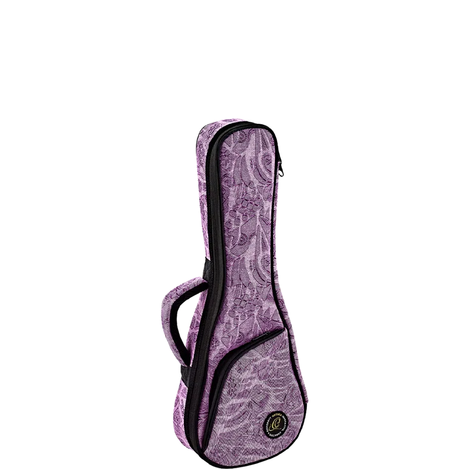 Ukulele Bag Soprano - Purple Jean
