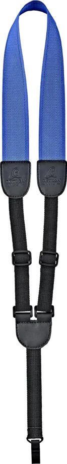 Ukulele Nylon Strap with Soundhole Hook - Blue