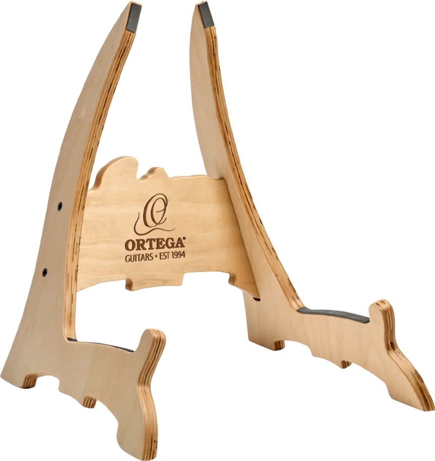 Guitar Stand - Wood - Natural Bright