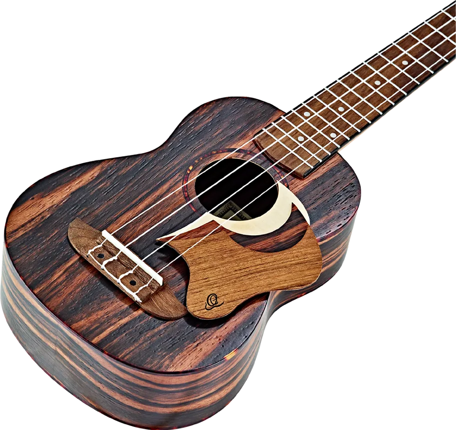 Pickguard - Soprano/Concert Ukulele - Walnut