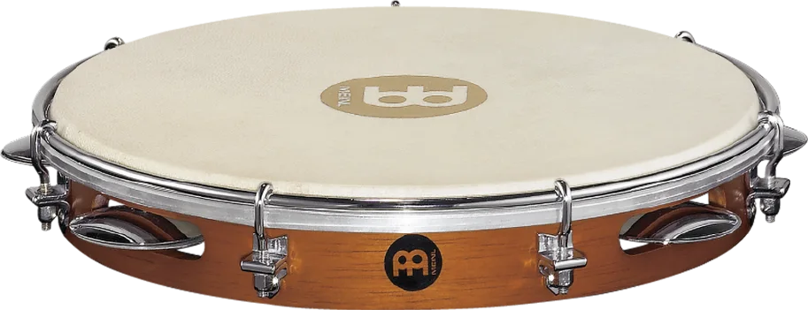 10" Pandeiro - Chest Nut - Goat Head