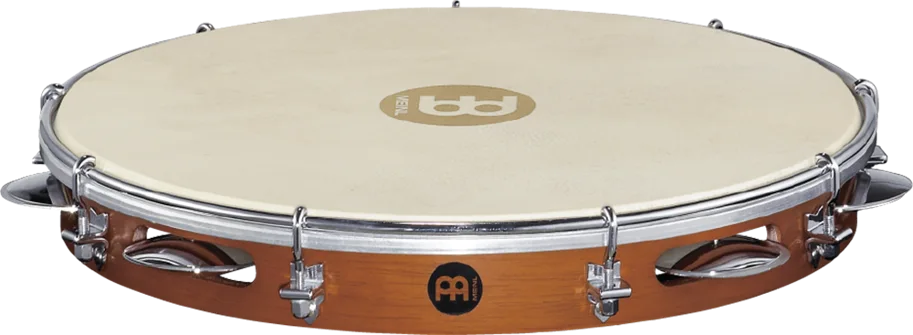12" Pandeiro - Chest Nut - Goat Head
