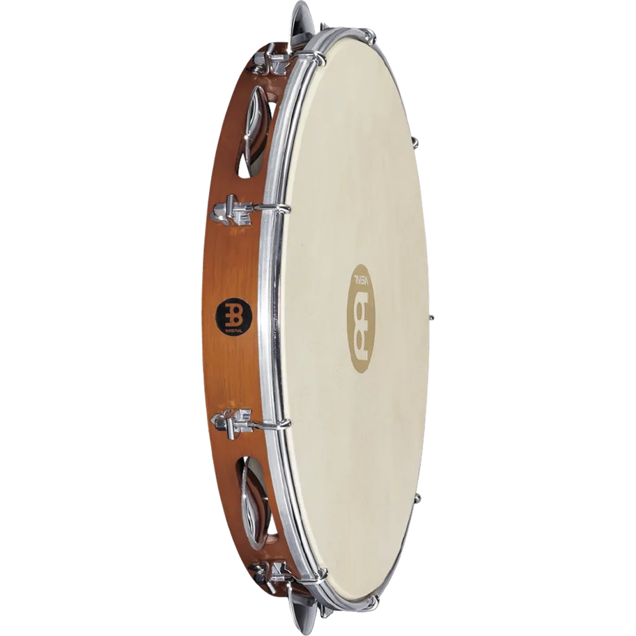 12" Pandeiro - Chest Nut - Goat Head