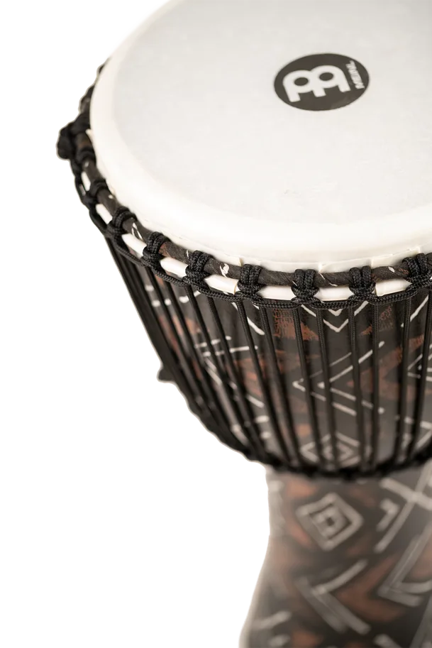 12" Rope Tuned Djembe - Kanga Sarong - Synthetic