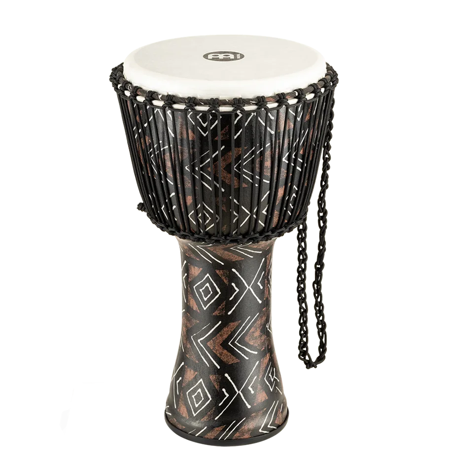 12" Rope Tuned Djembe - Kanga Sarong - Synthetic
