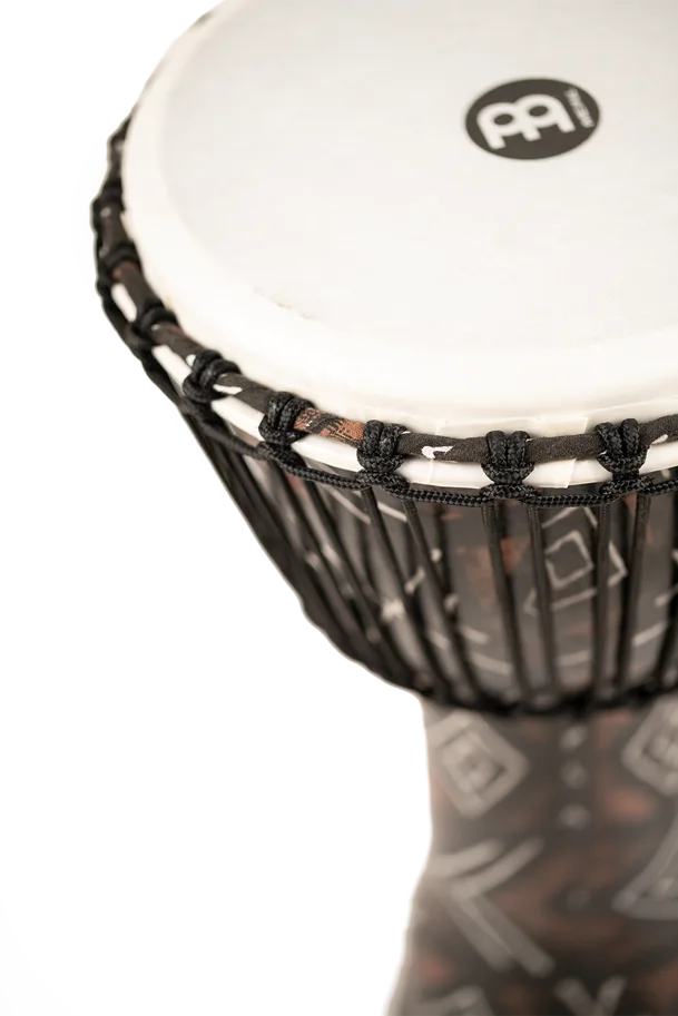 10" Rope Tuned Djembe - Kanga Sarong - Synthetic