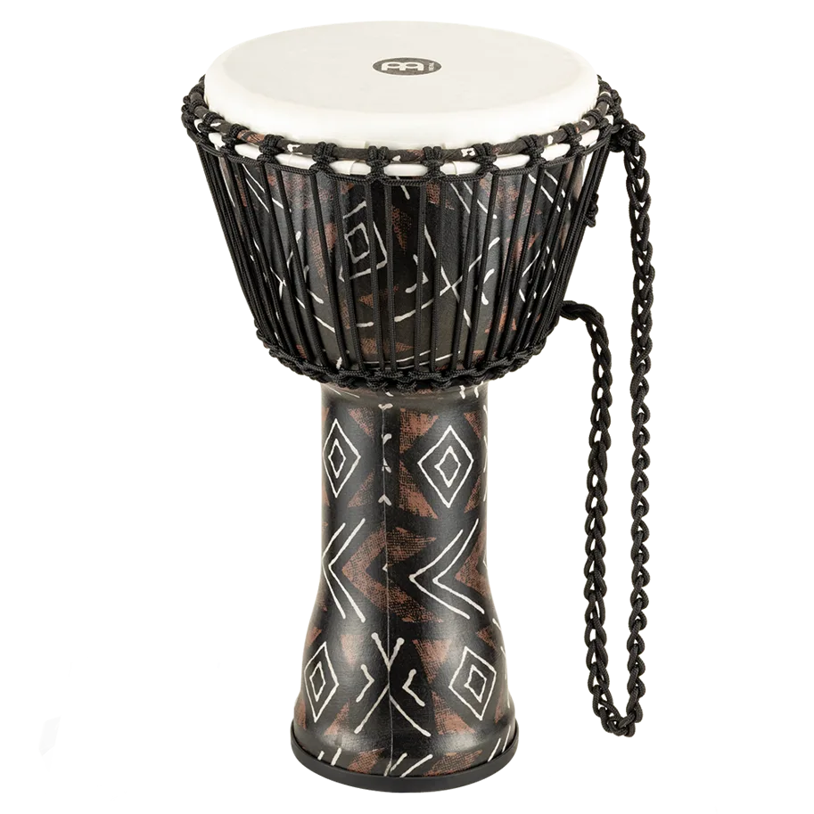 10" Rope Tuned Djembe - Kanga Sarong - Synthetic