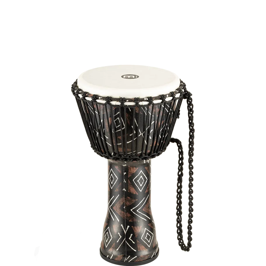 10" Rope Tuned Djembe - Kanga Sarong - Synthetic