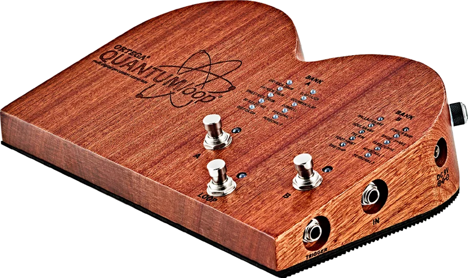 Ortega Effect Series Stomp Box w/ Looper Natural