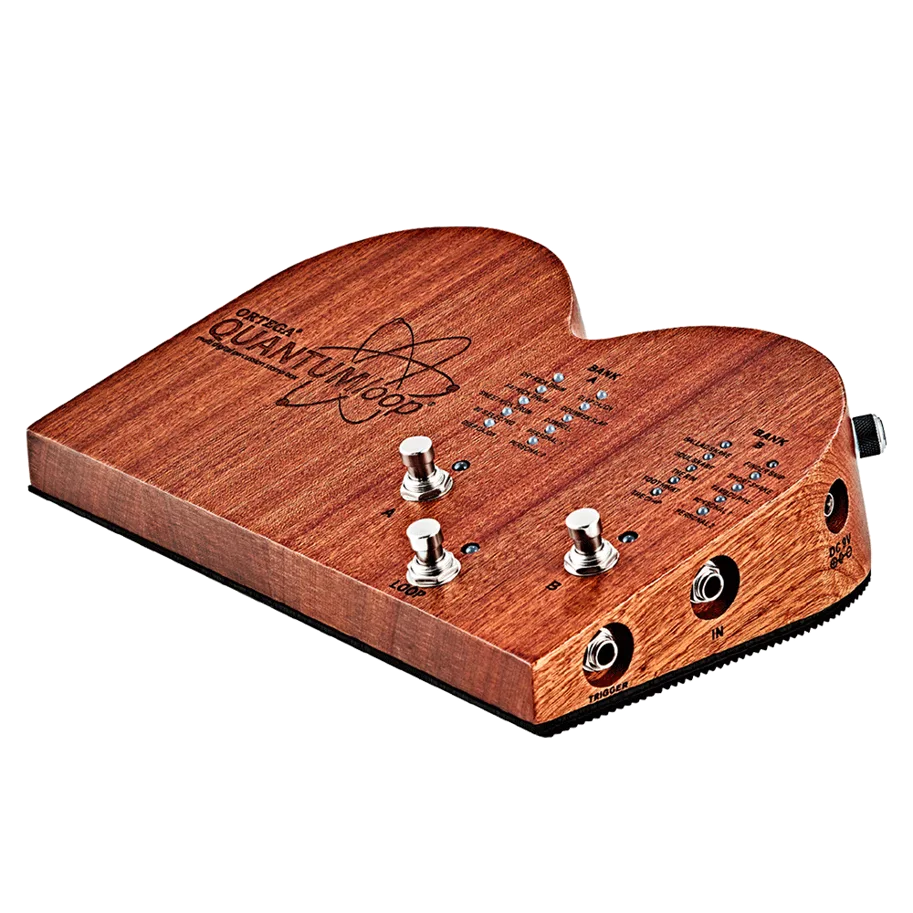 Ortega Effect Series Stomp Box w/ Looper Natural