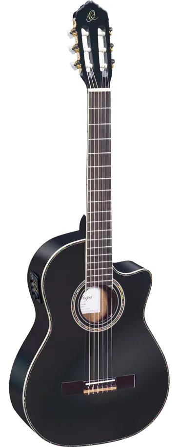 Guitar CE "Family Pro" 4/4 - Solid Spruce - Black