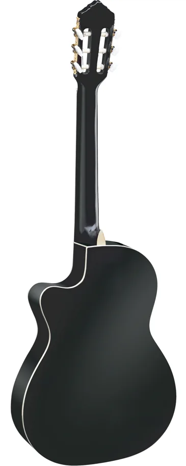 Guitar CE "Family Pro" 4/4 - Solid Spruce - Black