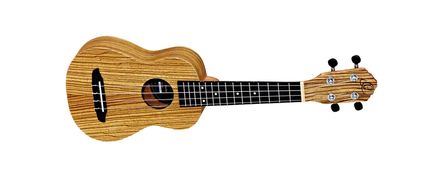 Ukulele Timber Series - Soprano - Zebrano