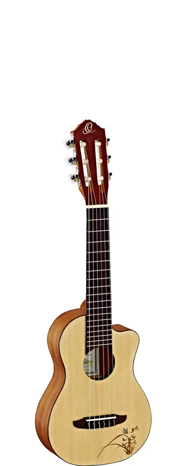 Guitarlele - Spruce Top - Mahogany B&S - Cutaway
